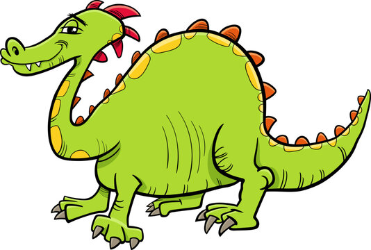 recommend clip art: cartoon dragon fairy tale comic character