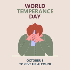 World Temperance Day.  To give up alcohol.