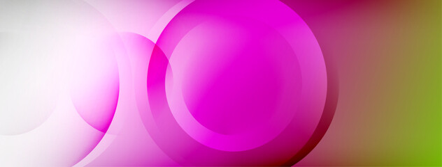 Abstract background - geometric composition created with lights and shadows. Technology or business digital template