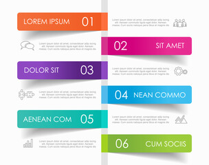 Infographic design template with place for your data. Vector illustration.