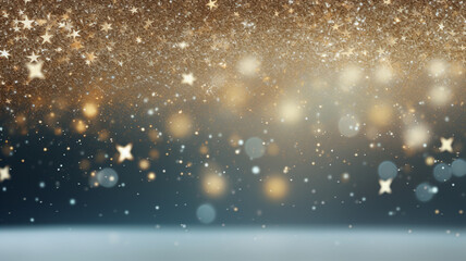 Luxury christmas background with copyspace for your text,design. Christmas concept. Generative AI.