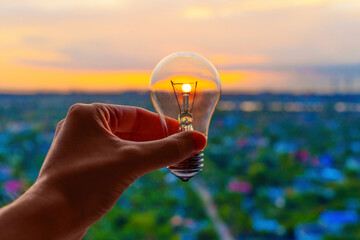 Emerging Technology: Sunrise through a Light Bulb
