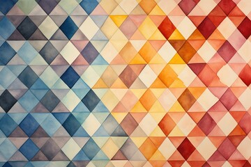  watercolor multicolor line geometry abstract subtle background illustration, Minimal geometric colorful pattern, Dynamic shapes composition interweavings