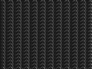 Black metal texture steel background. Perforated metal sheet.