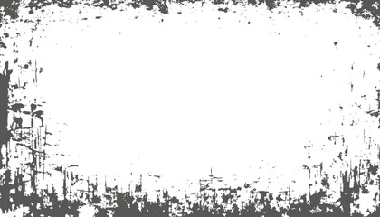 Grunge black and white grunge texture template. Dark dirty dust overlay background. Vector illustration
