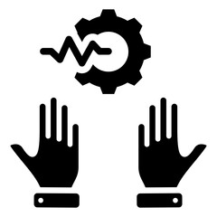 Participating An Activity Glyph Icon