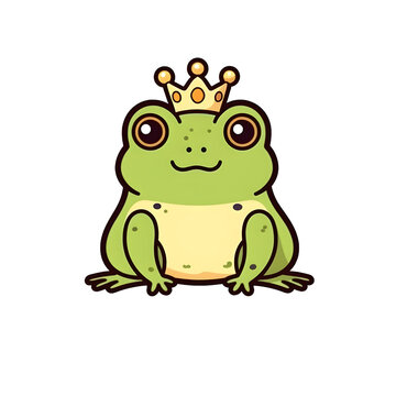 cartoon Frog
