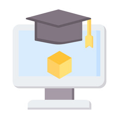 Simulation Flat Icon