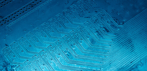 printed circuit board. background or texture