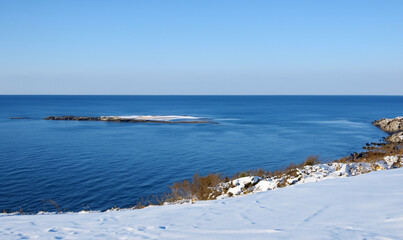 冬景色（Snow Scenery）- 海岸（Coast）