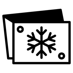 Christmas invitation card