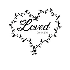 Christian Faith. Typography for print or use as poster, card, flyer or T Shirt	