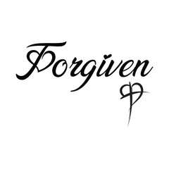 Christian Faith. Typography for print or use as poster, card, flyer or T Shirt	