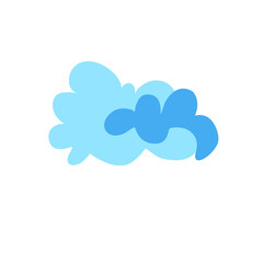 cartoon cloud vector