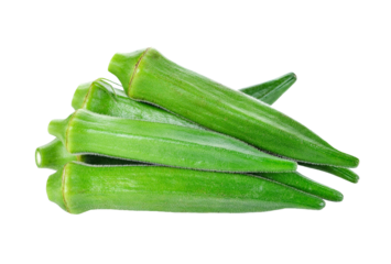 fresh okra or green roselle transparent png