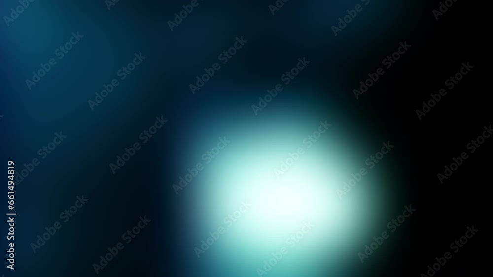 Poster 4k abstract de-focused light blue light leak gradient background loop for overlay on your project. c
