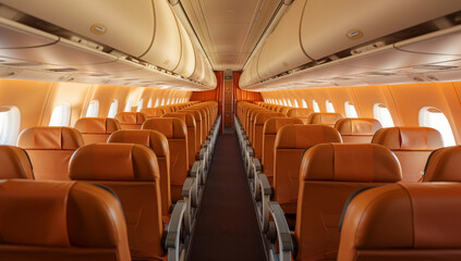 Jet airplane travel cabin seat plane flight aircraft airliner passenger transportation