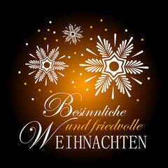 Besinnliche Weihnachten