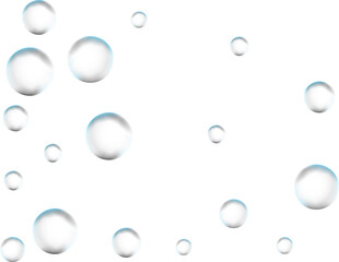 Realistic glass sphere or bubble.