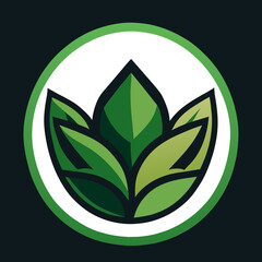 green leaf icon