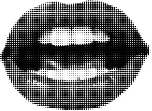 Lips Collage Element