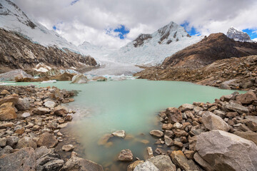 Lake in glacier