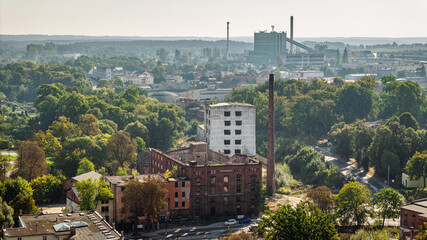 Polska z drona - obrazy, fototapety, plakaty