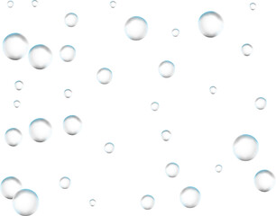 Realistic colored soap or water bubble.