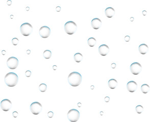 Realistic colored soap or water bubble.