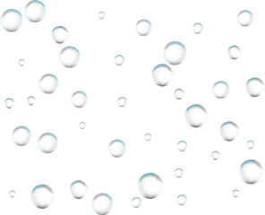 Realistic colored soap or water bubble.