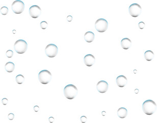 Realistic colored soap or water bubble.