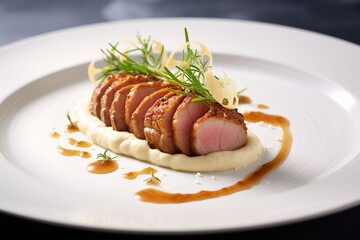 grilled sausage with potatoes