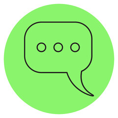 chat and comunication icon