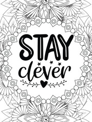 Motivational Quotes for Adult Relaxation and Stress Relief on Flowers 