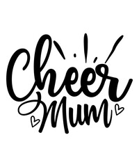 cheer mum svg 