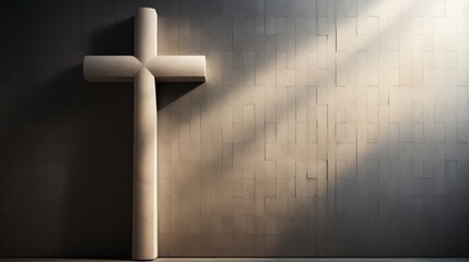 Naklejka premium modernist cross design