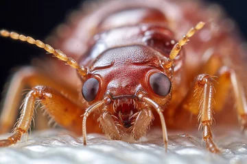 Foto op Plexiglas Macro close up of a beg bug insect © ink drop