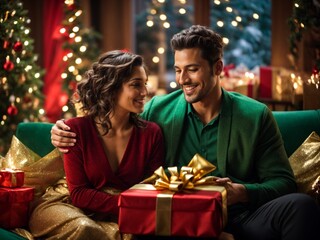 Home for the Holidays: A Romantic Gift Exchange on Christmas