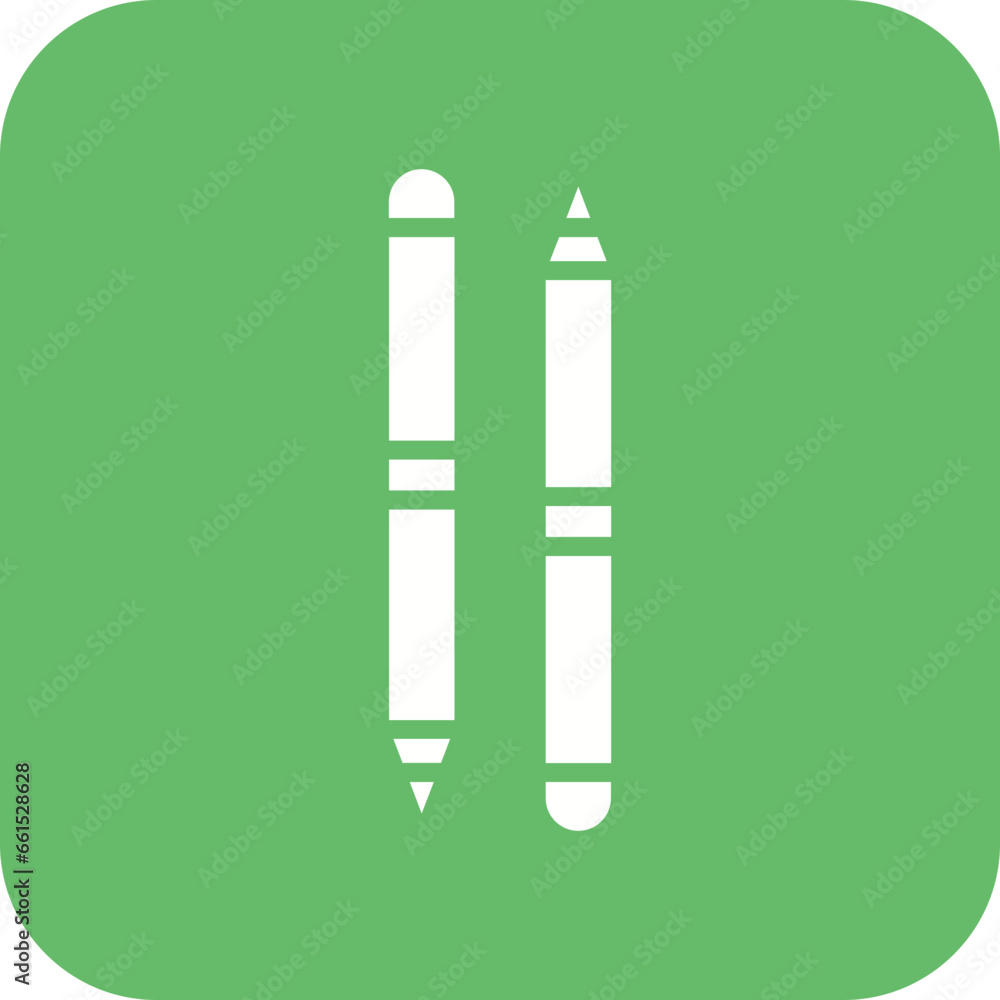 Canvas Prints pencils icon