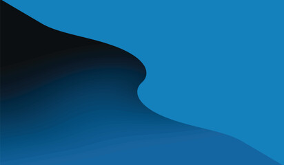 Blue and neon-colored abstract minimalistic geometric designs. Vector illustration - EPS - 10