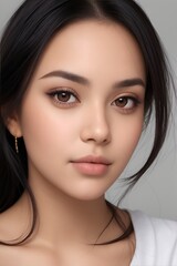 Obraz premium close up portrait of a girl