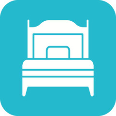 Single Bed Room Icon