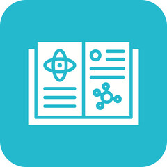 Chemistry Open Book Icon