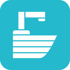Hair Wash Sink Icon