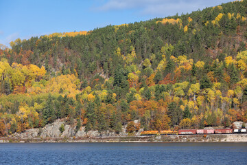 Train Bridge Fall Colours 8