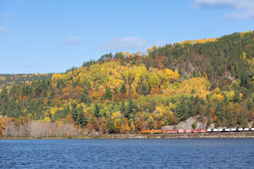 Train Bridge Fall Colours 11