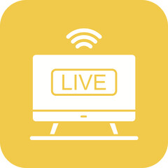 Live Broadcast Icon