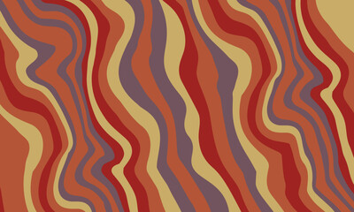 Abstract psychedelic groovy background. Vector.