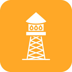Fototapeta premium Water Tower Icon