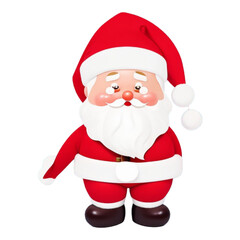 santa claus with a gift